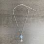 Rainbow Moonstone Necklace And Earring Set, thumbnail 2 of 5