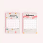 2024 Boho Style Hanging Calendar, thumbnail 2 of 7