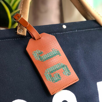 Stitch Your Own Design Luggage Tag, 7 of 12