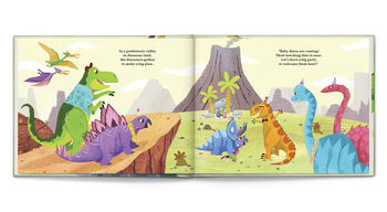 Personalised Children's Book, My Very Own Dinosaurs, 2 of 12