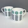 Welsh Blanket Print China Mug, thumbnail 11 of 12