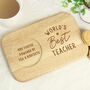 Personalised 'World's Best' Wooden Coaster Tray, thumbnail 3 of 3