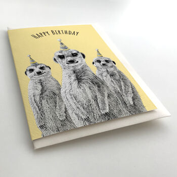 Meerkats Birthday Card, 2 of 6