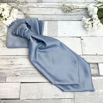 Smokey Blue Wedding Set, 5 of 9