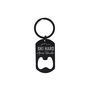 Black Bottle Opener Keyring 'Ski Hard, Apres Harder' | Key Accessory | Gift For Dad | Fathers Day | Skiing, thumbnail 3 of 3