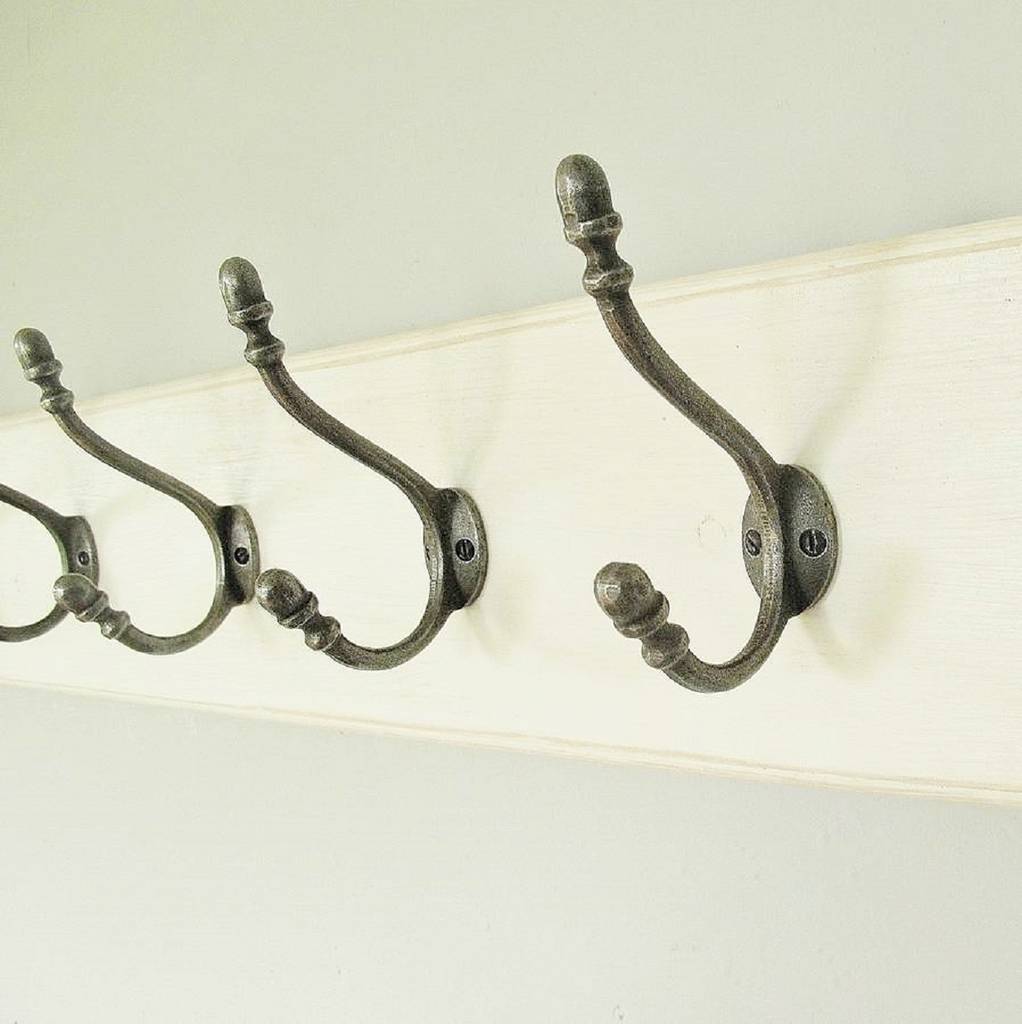 traditional vintage painted wooden coat rack by seagirl and magpie ...