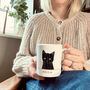 The Cat's Human, Personalised Mother's Day Mug, thumbnail 2 of 6