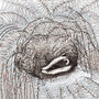 'Badger' Print, thumbnail 3 of 3