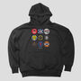 Scotland Football Beer Mats Hoodie, thumbnail 1 of 6