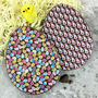 Flat Chocolate Easter Eggs With Rabbit Design, thumbnail 4 of 4