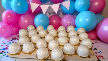 Gender Reveal Floss Drink – Glittery Surprise, 2 of 5