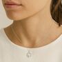 Personalised Sterling Silver Claddagh Pendant Necklace, thumbnail 2 of 9