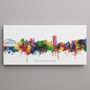 Gateshead Skyline Cityscape Art Print, thumbnail 2 of 12