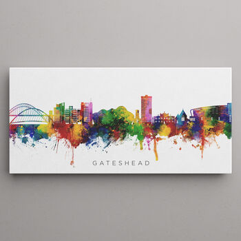 Gateshead Skyline Cityscape Art Print, 2 of 12