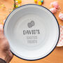 Personalised Easter Treats Enamel Bowl, thumbnail 1 of 5