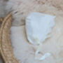 Scarlett Christening Bonnet, thumbnail 9 of 11