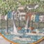 Harbour View Embroidery Kit, thumbnail 6 of 8