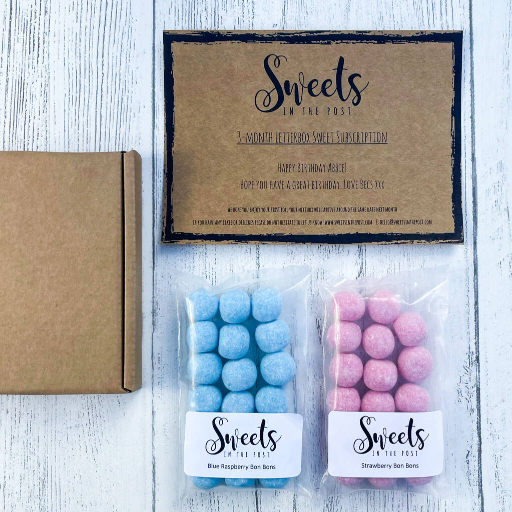 Letterbox Sweets Gift Box Subscription, 1 of 5