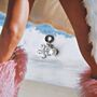 Sterling Silver Flower And Pearl Charm 925 Elegant Jewellery Gift, thumbnail 7 of 7
