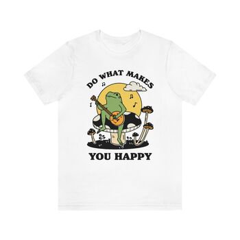 'Do What Makes You Happy' Frog Tshirt, 5 of 9