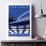 Sheffield Wednesday The Owls Wembley Poster, thumbnail 3 of 7