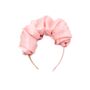 Bruna Pink Satin Headband, thumbnail 2 of 3