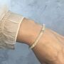 Opal Bead Bracelet In Silver Or Gold, thumbnail 3 of 12