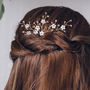 Flower Wedding Hairpins Coralie, thumbnail 4 of 7