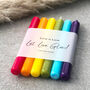 Lgbt Pride Rainbow Candle Gift Set Pride Gifts, thumbnail 6 of 6