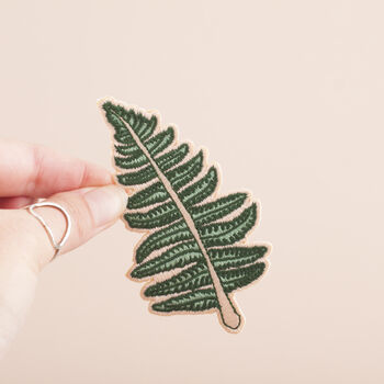 Fern Embroidered Patch, 7 of 8