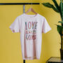 Love Always Wins Rainbow T Shirt, thumbnail 1 of 4