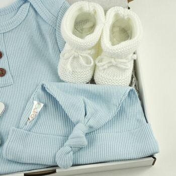 New Baby Boy Letterbox Gift Set, 6 of 7