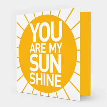 'You Are My Sunshine' Print, 3 of 5