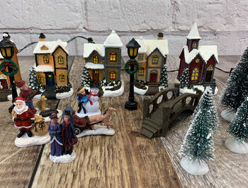 Christmas Village Scene For Windowsills Or Mantlepieces, 5 of 9