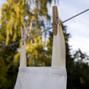 Inky Wild Birds Luxury Canvas Apron, 3 of 5