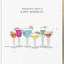 Wishing You A Happy Birthday – Cocktails And Celebration Seed Card, thumbnail 2 of 2