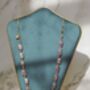 Rectangular Pearl Versatile Sweater Necklace, thumbnail 4 of 6