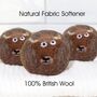 Highland Cow Wool Dryer Balls – Natural Laundry Softener Made With British Wool, thumbnail 6 of 6