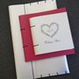 Personalised Love Heart Leather Journal, thumbnail 8 of 8