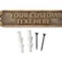 Brass With Antique Plaque With Customization, thumbnail 1 of 6