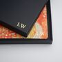 Cranes Monogram A5 Journal Notebook, thumbnail 3 of 8