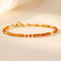 Skinny Citrine Bracelet, thumbnail 1 of 9