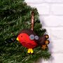 Robin Handmade Christmas Decoration Traditional, thumbnail 1 of 2