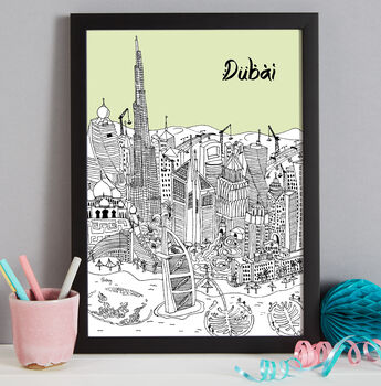 Personalised Dubai Print, 9 of 10