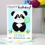 Personalised Panda Relation Birthday Card, thumbnail 5 of 11