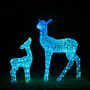 Twinkly Smart LED Outdoor Christmas Doe And Fawn, thumbnail 2 of 12