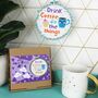 'Drink Coffee Do The Things' Cross Stitch Kit, thumbnail 4 of 10