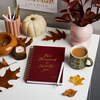 Personalised Nurture 2026 Diary, 8 of 9
