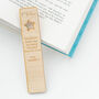 Personalised A* Teacher Wooden Bookmark, thumbnail 3 of 3