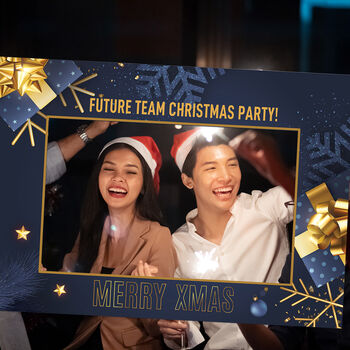 Christmas Office Party Selfie Frame, 2 of 3